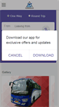 Mobile Screenshot of blueworldtourist.com